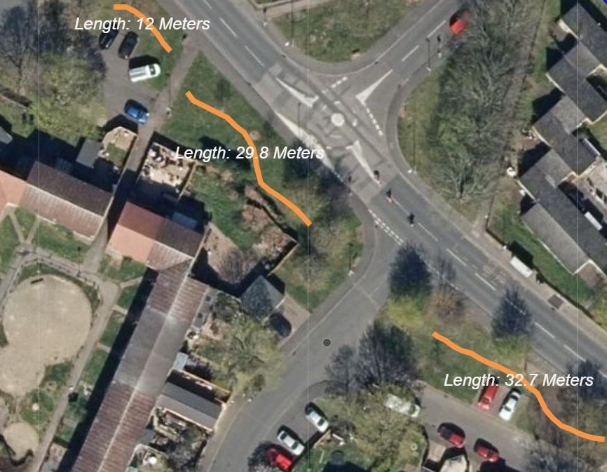 Tredegar Close aerial map