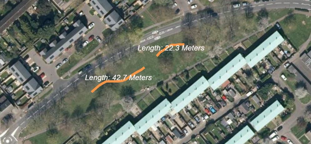 Campkin Road aerial map